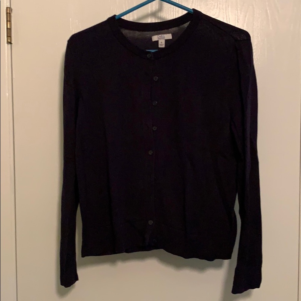 Black button up cardigan